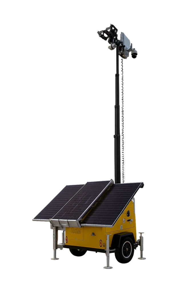 Solar Hybrid Surveillance Equipment from IronEyes
